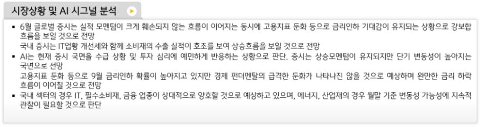 kb자산운용의 ai인 'anderson'이 전망하는 6월 글로벌 증시 흐름.